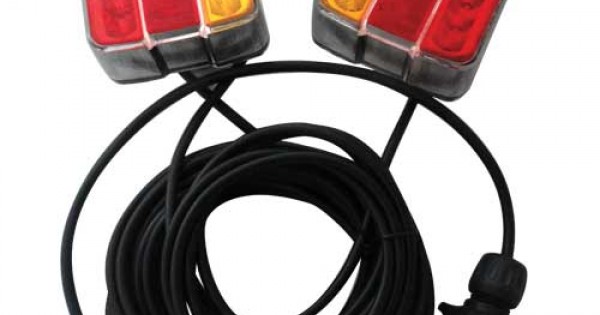 Led Magnetic Trailer Lights 12m Cable Trailerstuff Trailer Parts